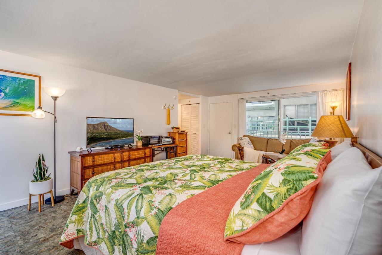 @ Marbella Lane - Breezy Studio@Diamond Head Beach Hotel Honolulu Bagian luar foto